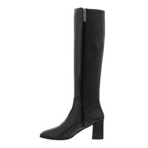 Carl Scarpa House Collection Jilly Black Leather Knee High Boots